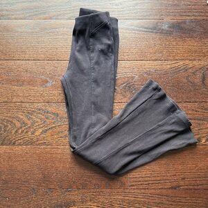 Zara Kids ribbed Black Leggings